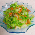 へい♡ゆー♡'s cooksnap of when they made キャベツとちくわの炒め物.