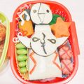 yurumm's cooksnap of when they made キャラ弁♪太陽の塔　型紙あり.