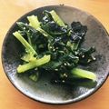 motikoちゃん's cooksnap of when they made レンジで簡単【小松菜のナムル】.