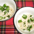 ☆yopipi's cooksnap of when they made えのきとオクラの梅肉和え.