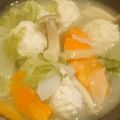 チコリママ's cooksnap of when they made 大根と白菜と長葱と鶏団子のあったかスープ.