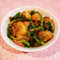 Richland☆Y's cooksnap of when they made ほうれん草と牡蠣のソテー.