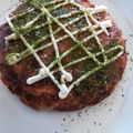 utty329's cooksnap of when they made 大阪人が語る。米粉でも最高お好み焼き！.