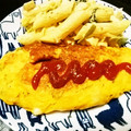ミカ★ヅキ's cooksnap of when they made 明太マヨたまご•オムレツ風.