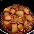 mdrn…✧'s cooksnap of when they made じゃがいも玉ねぎ人参とえのきの甘辛煮.