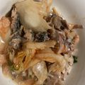 papalook's cooksnap of when they made 時短♪ピリ辛♪サバ缶キムチ.
