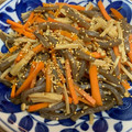 ゆぅまぁ922's cooksnap of when they made こんにゃくとエノキのきんぴら☆.