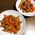 ★ＡＹ★'s cooksnap of when they made こんにゃく・油揚げ・人参のきんぴら.