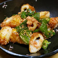 tetu＆natu's cooksnap of when they made ちくわ・たらこ・ピーマン ～マヨ炒め～.