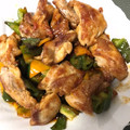 クックW1SIU6☆'s cooksnap of when they made 簡単☆鶏肉と蓮根の甘辛炒め.