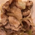 H♡S's cooksnap of when they made ◆豚小間切れ肉で生姜焼き◆.