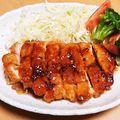 ポンちゃん♡'s cooksnap of when they made 疲れた体に、甘旨鶏胸肉山賊焼風.