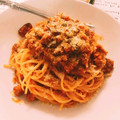 えみ_____'s cooksnap of when they made 濃厚簡単☆香り漂う本格ミートソースを家で.
