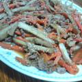 ♪☆ポポロン's cooksnap of when they made ☆ごぼうとひき肉の簡単炒め煮☆.