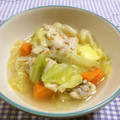 らて♪'s cooksnap of when they made たっぷり生姜☆鶏と野菜の中華風スープ.