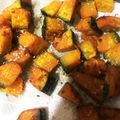 moca382's cooksnap of when they made 家族が好きな☆素揚げカボチャ.