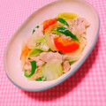 まあまま☆0403's cooksnap of when they made 和えるだけ簡単☆白菜炒め.