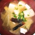ムーミン☆ママ's cooksnap of when they made キャベツと豆腐と油揚げの味噌汁.