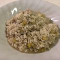 papikun's cooksnap of when they made チーズは好きなだけ♡さつまいもリゾット.