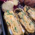 みーちーこー's cooksnap of when they made 塩昆布と水菜の卵焼き.