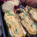 みーちーこー's cooksnap of when they made 塩昆布と水菜の卵焼き.