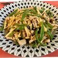 美味しい物ハンター's cooksnap of when they made ピーマンと牛肉の青椒肉絲風炒め.