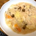 Morinoaya's cooksnap of when they made 寒い日に♡鶏肉とキャベツのクリーム煮.