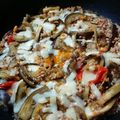 万華月's cooksnap of when they made とろとろ♪なすと春野菜の洋風マーボー.