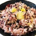 sara0802's cooksnap of when they made 十六穀米とさつま芋のご飯.