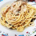 クック41QL04☆'s cooksnap of when they made ツナマヨスパゲッティー.