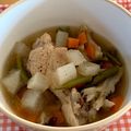 Nekozame's cooksnap of when they made チキンときのこのおかずスープ.