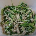 ＃Huahua's cooksnap of when they made 豆苗のガーリック炒め【作り置き】.