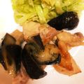 pinocio4's cooksnap of when they made ぷりぷりジューシー！なす鶏もも肉の塩焼き.