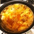 順ティ's cooksnap of when they made 残ったキムチでキムチスープ♪.