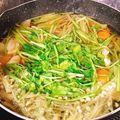 ふうちゃん♩'s cooksnap of when they made 根っこの旨味♡せり鍋.