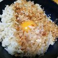 ユーロン's cooksnap of when they made 鰹節が決め手♡和風卵かけご飯♡.