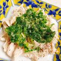 りんでありんす's cooksnap of when they made 蒸し鶏のネギソースかけ(白切鶏).