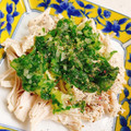 りんでありんす's cooksnap of when they made 蒸し鶏のネギソースかけ(白切鶏).