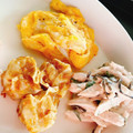 りんでありんす's cooksnap of when they made 蒸し鶏と塩昆布のサラダ*梅マヨわさび*.