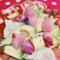 みっくママ's cooksnap of when they made お刺身とアボガドのサラダ.