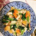 あさみどん42's cooksnap of when they made おこげの海鮮あんかけ.