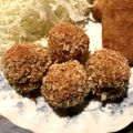 ソウくんママ's cooksnap of when they made ◆サクサク揚げない　かぼちゃコロッケ.