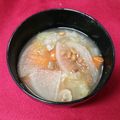 SUNMOONMOM's cooksnap of when they made 土鍋で✿納豆汁.