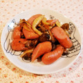 Richland☆Y's cooksnap of when they made ウインナーとしめじのガーリック炒め.