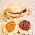 Richland☆Y's cooksnap of when they made 餡子＆スキッピーのHOTなふわふわサンド.