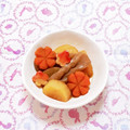カレンガール's cooksnap of when they made 大根と蒟蒻の簡単煮物(レンジと鍋).