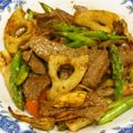 youtapapa's cooksnap of when they made アスパラガスと牛肉の簡単☆オイスター炒め.