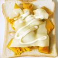 yumeクック's cooksnap of when they made ✿かぼちゃ煮物でかぼちゃ㋠ートースト✿.