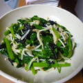 K/S's cooksnap of when they made ほうれん草とえのきのノリノリ和え★.