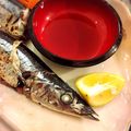 おうちごはん☆'s cooksnap of when they made サンマの塩焼きにカボス.